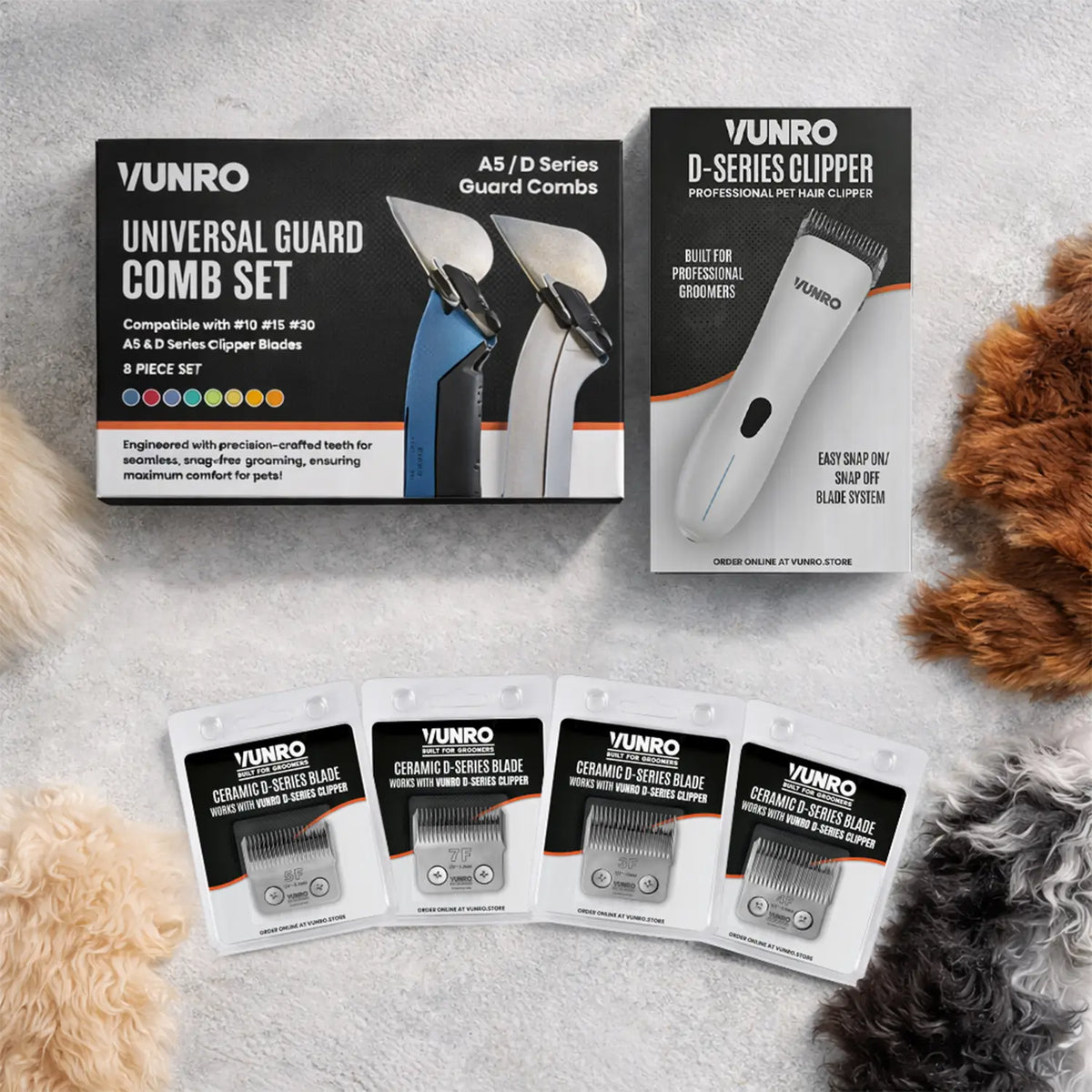 D-Series Master Grooming Bundle by VUNRO